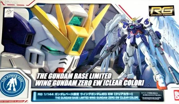 RG Wing Gundam Zero EW Plastic Model Base 1/144 [Clear Color] (Gundam Limited)