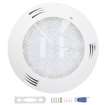 RGB бассейн свет пульт дистанционного управления 300LED красочный подводное ландшафтное освещение IP68 водонепроницаемый 18W AC12V