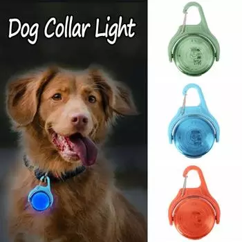 RGB Цветной светящийся ошейник для собак с 4 режимами, подвеска для защиты от потери питомца, свет для выгула собак и кошек зелёный