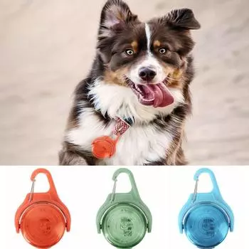 RGB Цветной светящийся ошейник для собак с 4 режимами, свет для прогулок с собакой, кулон против потери питомца, кошка зелёный