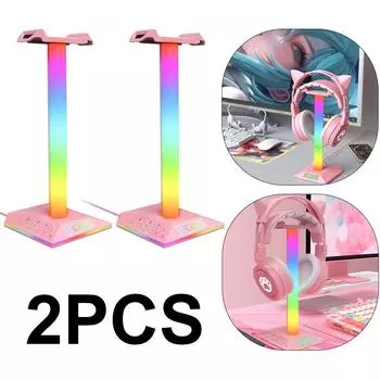 RGB-Kopfhrerhalter Touch Control Headset-Display-Stnder fr Universalkopfhrer