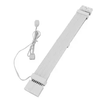 RGB Удлинительный кабель питания Адресуемый Поддержка 5V 3 Pin Синхронизированный 18AWG ARGB Кабель для БП для 2*8PIN graphics