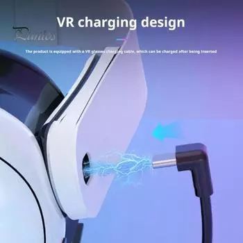 RGB VR зарядная док-станция контроллер крепление регулируемый дизайн VR зарядная станция гарнитура дисплей подставка для Meta Quest 3/3S белый