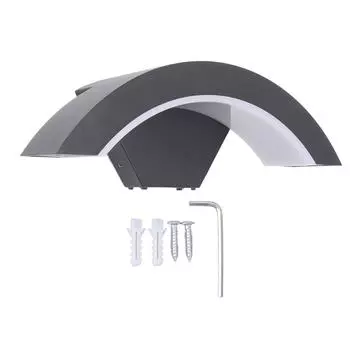 RGBW наружный настенный светильник IP65 водонепроницаемый меняющий цвет умный светодиодный настенный светильник для наружных лестниц