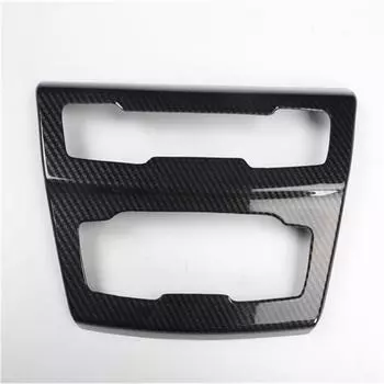 RHD for BMW 1 Series F40 F44 2020-2024 ABS Carbon Fiber Style Auto Glass Lift Frame Decorative Cover Interior Accessories F40 F44 LHD