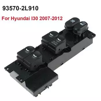 RHD Главный переключатель управления стеклоподъемником 93570-2L910 Подходит для Hyundai I30 FD 2007 - 2012