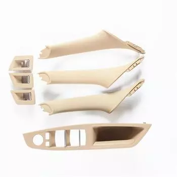 RHD правый водитель автомобиля внутренняя дверная ручка подлокотник панель накладка набор для BMW 5 серии 2010-2016