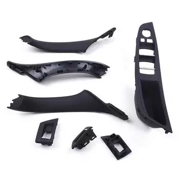 RHD Right Driver Car Interior Door Handle Armrest Panel Pull Trim Cover Set For BMW 5 Series F10 F11 520i 523i 525i 528i 530i 2010-2016