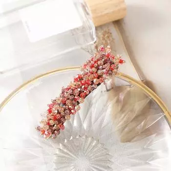 Rhinestone Pearl Women s Hair Clip Trend Design Headdress Girl Ponytail Hairpin Simple Spring Clip Fashion Hair Accessories
