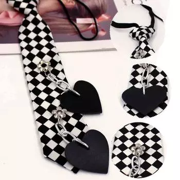 Rhinestone Tie Black Ribbon Tie Jewelry Men Shirts New Boys Collar Necktie Women Uniform Neck S F6S0 black-One-size