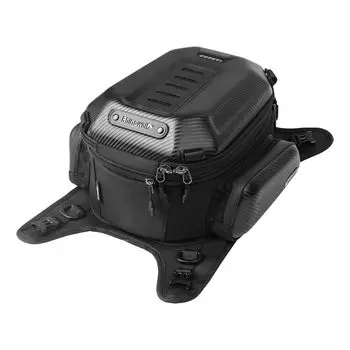 Rhinowalk Мотоциклетный бак Туристический бак Регулируемый ремень Чехол для дождя Большие и мелкие предметы EVA Жесткий корпус поясного типа Сумка для бака, сумка, емкость 15 л-18 л,