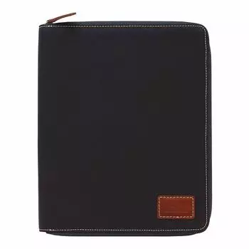 Rhodia Круглый чехол на молнии Темно-синий Белая сетка cf16ronv (Rhodia №16 Обложка/5мм В комплекте)
