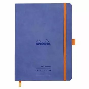Rhodia Note Rhodiarama Meeting Book A5 160 pages holder and band Sapphire cf117788 [Pen included]