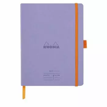 RHODIA Rhodia Notebook Meeting Book A5 160 страниц Формат конференции Обложка из итальянской искусственной кожи Сертифицировано PEFC Iris RHODIA Rhodiarama cf117789