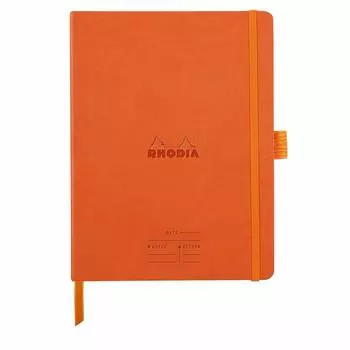 Rhodiarama Meeting Book A5 Tangerine cf117794
