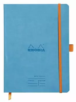 Rhodiarama Meeting Book A5 Turquoise cf117787