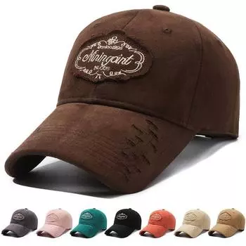 Rhole Бейсболка Мужчины Женщины Письмо Вышивка Шляпа от Солнца Открытый Солнцезащитная Кепка оранжевый