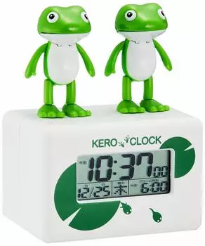RHYTHM Alarm Clock Digital Clock Kero Clock 2 White 106 x 82 x 60 mm 8RDA46RH03