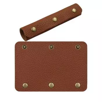 [Riblind] сумка-тоут с ручкой, 3-кнопочный тип, сумка-корзина, кожа, мягкая, с противоскользящей ручкой, уменьшает нагрузку, чехол для ручки, корзина, бизнес