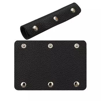 [Riblind] сумка-тоут с ручкой, 3-кнопочный тип, сумка-корзина, кожа, мягкая, с противоскользящей ручкой, уменьшает нагрузку, чехол для ручки, корзина, бизнес