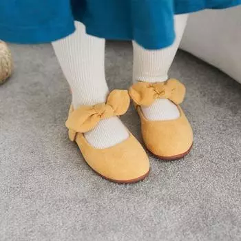 Рибона на плоской подошве для девочек Baby Jam, желтая-Y922 130