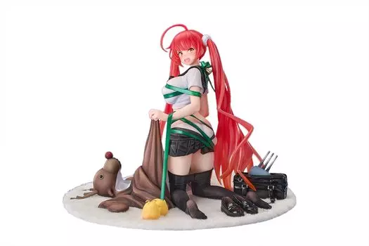 RIBOSE Honolulu Present огненно-красная масштабная окрашенная готовая фигурка Azur Lane Ver.. 1/6 ПВХ и АБС