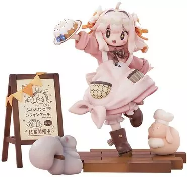 RIBOSE окрашенная готовая фигурка Минахоши-тян немасштабированная ПВХ и АБС розовый