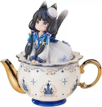 RIBOSE серия DLC Time Cow Cat окрашенная полная фигурка Tea Cats немасштабированная ABS&PVC&фарфор
