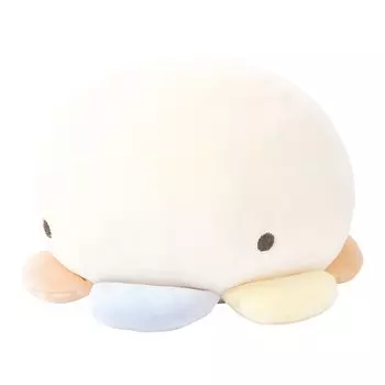 Ribuha back bolster cushion marshmallow aquami jellyfish length fluffy and chewy (total approx. 20cm) 68229-11