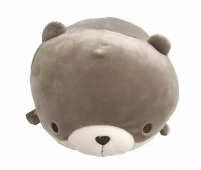 Ribuha back bolster cushion marshmallow aquamie otter length fluffy and chewy (total approx. 27cm) 68229-32