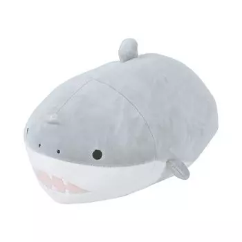 Подушка-валик для спины Ribuha Marshmallow Aquamie Shark Длина пушистая и жевательная (всего приблизительно. 27см) 48051-72