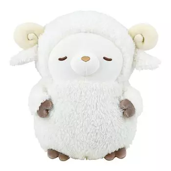 Ribuhaato Body Pillow Pokushin Sheep Mary M Size Length Fluffy Cute (Total Approx. 25cm) 98711-12