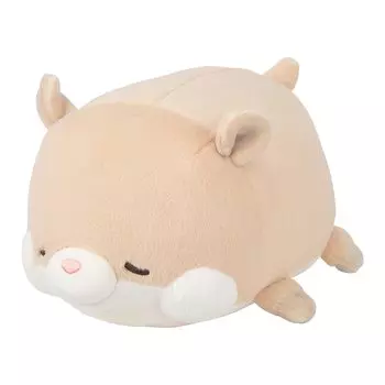 Подушка-валик Ribuhaato Pokushin Hamster Ham Длина Пушистая Милая (Всего приблизительно. 27см) 88803-31