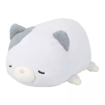Ribuhaato Bolster Cushion Pokusin Cat Miko Length Fluffy Cute (Total Approx. 27cm) 88803-61