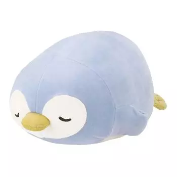 Подушка-валик Ribuhaato из полиэстера Marshmallow Animal Penguin Love Length Fluffy Chewy (Всего приблизительно. 27см) 28997-61