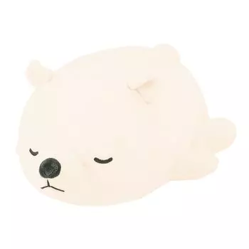 Подушка-валик Ribuhaato из полиэстера Marshmallow Animal Белый медведь Lucky Длина (Всего приблизительно. 27см) 28997-11