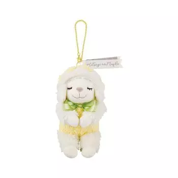 Ribuhaato Mascot Flower Bouquet Maple Sheep Maple May Length Cute Fluffy (Total Approx. 20cm) 28244-12
