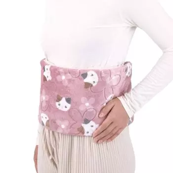 Ribuhaato Waist Warmer Согревающие животные Mikeneko Yuzu Длина Силикагель Холодный живот (Всего приблизительно. 105см) 94198-10