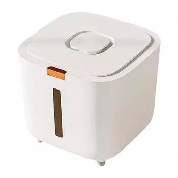 Rice And Grain Storage Container Food Storage Box With Lid Airtight Leak Proof Storage Box Kitchen Storage Container Rice Bucket