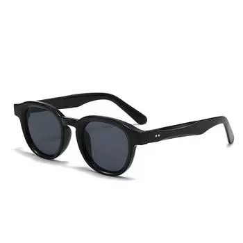 Rice Nail Thick Small Oval Sunglasses Simple Men S And Women S Ol Sunglasses Casual Uv Protection Glasses