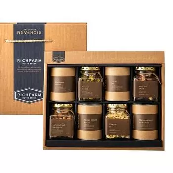 Rich Farm Nut Whole Nut Jewel Edition Set, корейские орехи