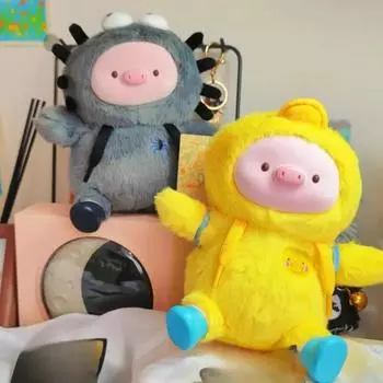 Rich Pigs Can Fly Series Мягкая кукольная коробка с игрушками Милая коробка Куклы Kawaii Игрушки Украшения Подарки на день рождения