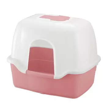 Richel Laprene Cat Toilet Deep Type 60 with Hood Coral Pink коралл розовый