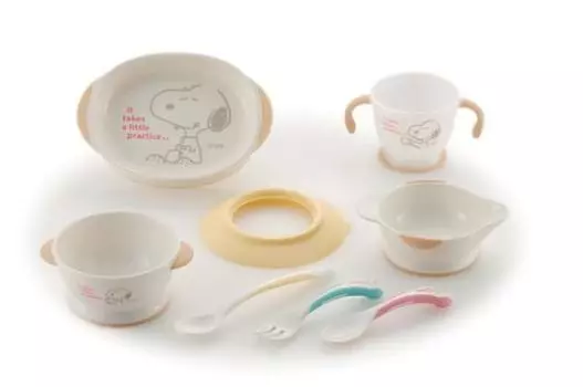 Richell baby tableware set SC-301