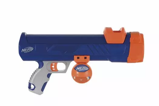 Richell Dog Toy Nerf Dog Strike Shooter 16i Blue 16i синий