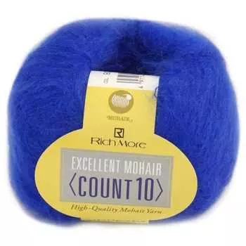 Richmore Excellent Mohair Count 10 пряжа Gota Col.90 синий 20 г примерно. 200м 6289