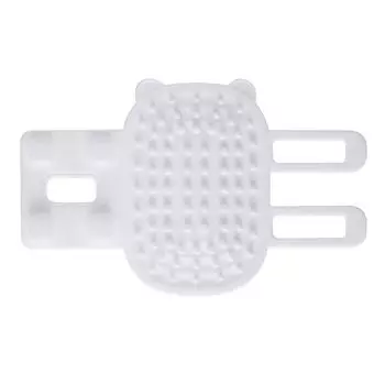 RICISUNG Cat Pet Cat Massage Brush для массажа шерсти Easy to Cat Cat Corner Freely Short Medium Long General Purpose Brush, Anti Itch Щетка, Щетка, белый