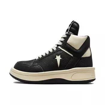 Rick Owens DRKSHDW x Converse TURBOWPN Унисекс Мид Топ Ретро Баскетбольные Кроссовки A03945C 36
