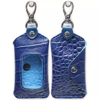 Ricky s Smart Key Case, Single Body, Compatible with Almost All Models, Clear Window, With