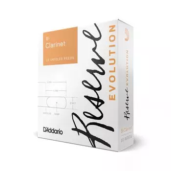 Rico D Addario WoodWinds D Addario Трость для кларнета Bb RESERVE EVOLUTION DCE1025 [Твердость: 2.5] 10 штук []